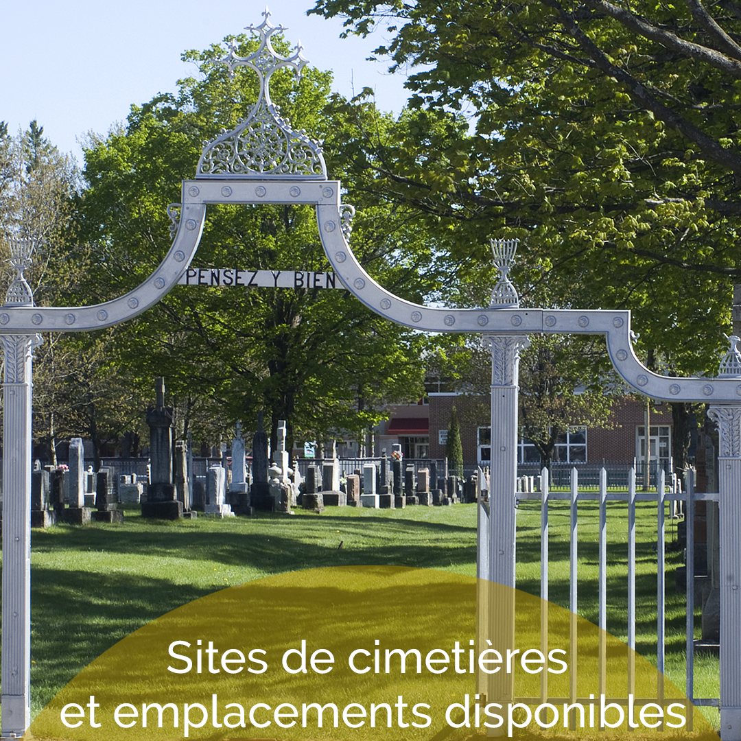 Les cimetières Portneuf Est - LCPE